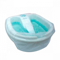 Пакет для педикюрных ванн Полиэтилен Голубой 50х50+20 см 100 шт/уп 1-Touch