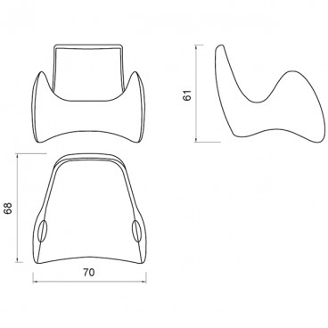 Кресло парикмахерское &quot;Flow Chair&quot;