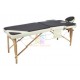 Массажный стол складной деревянный JF-AY01 2-х секционный М/К (крем/кор)