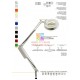 Лампа-лупа с 3-х кратным увеличением белая 100/LF3/EV01 white